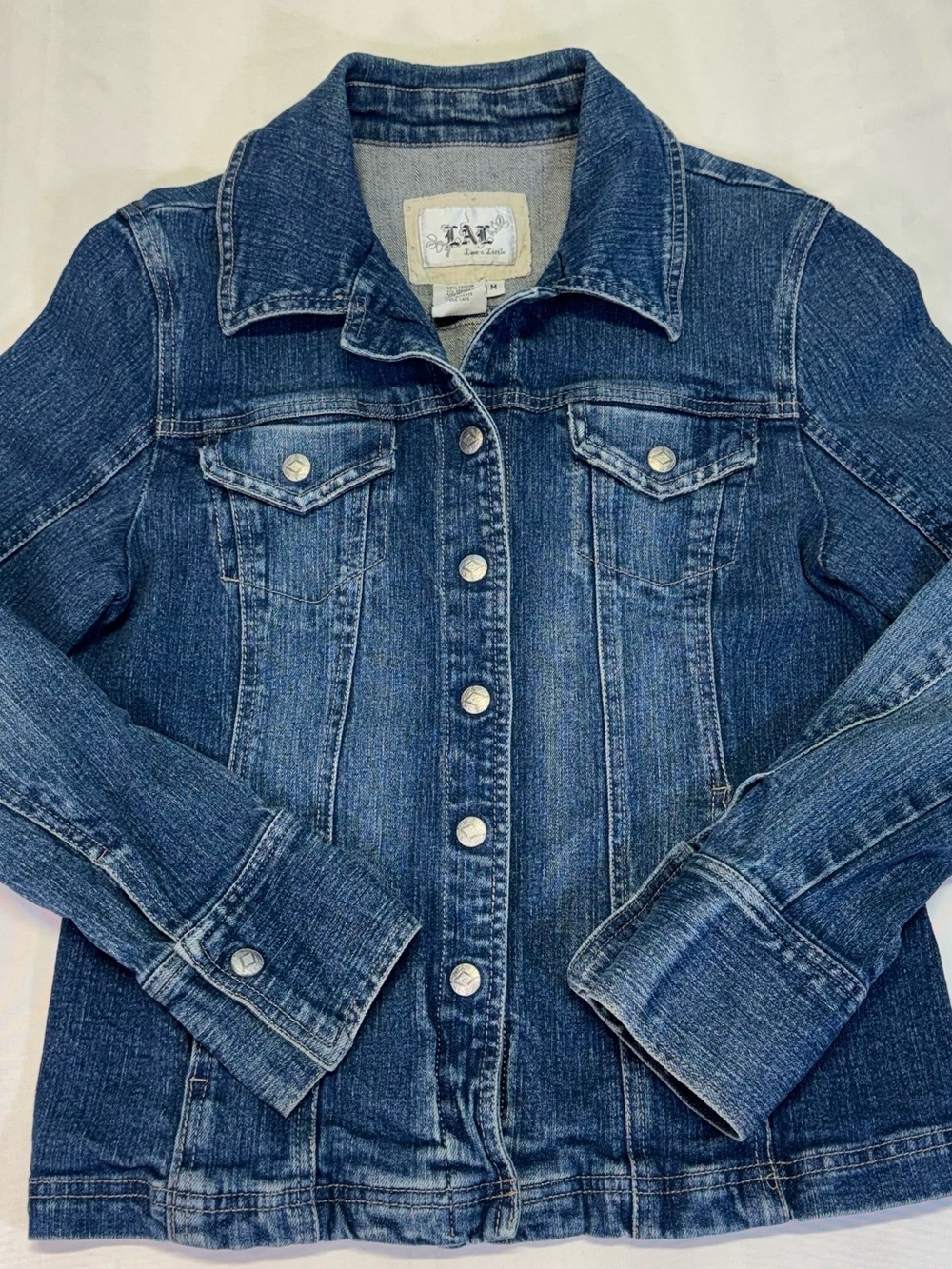 Live a Little Classic Blue Denim Jacket
